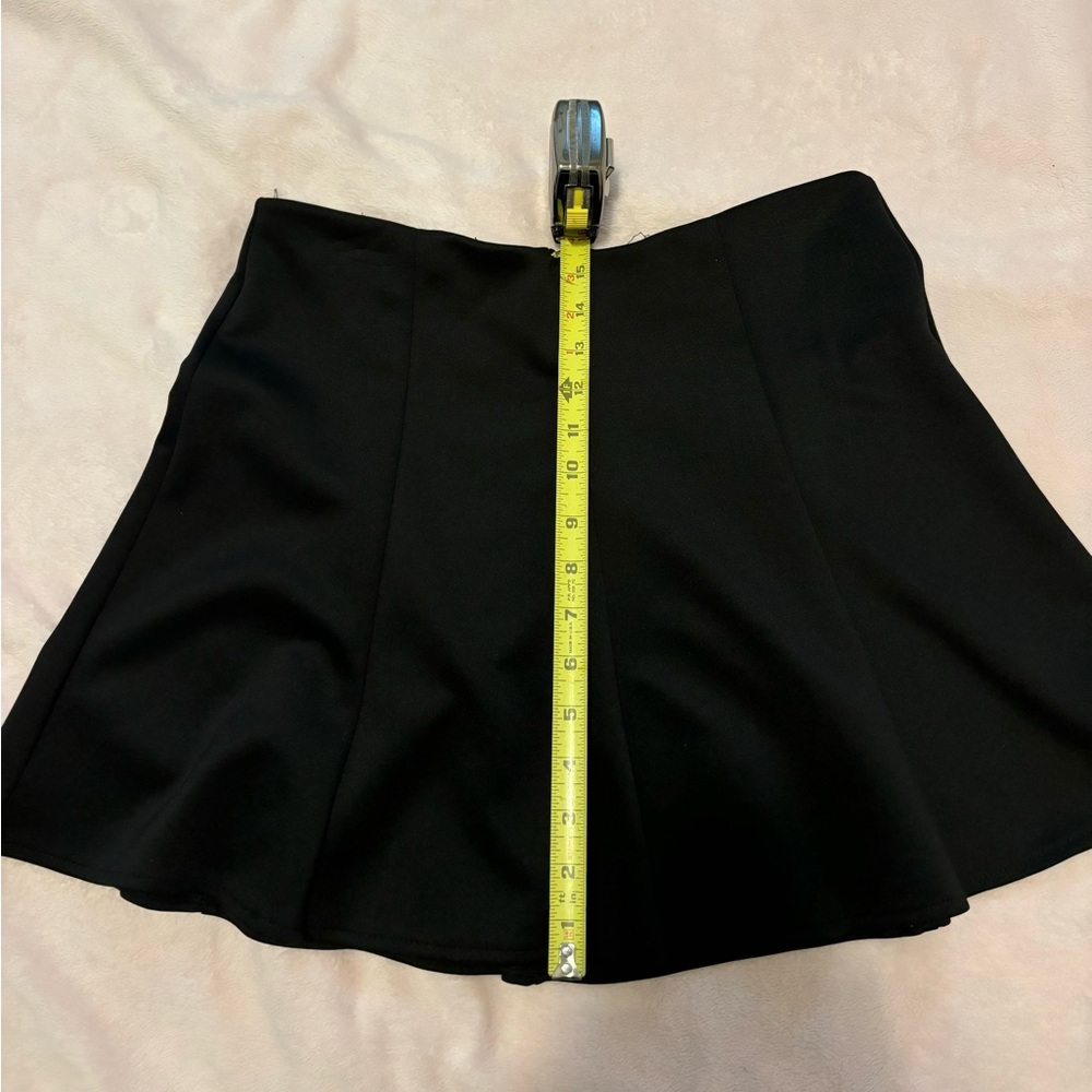 Princess Vera Wang Black A-line Flare Mini Skirt - Size 11 - Picture 3 of 10